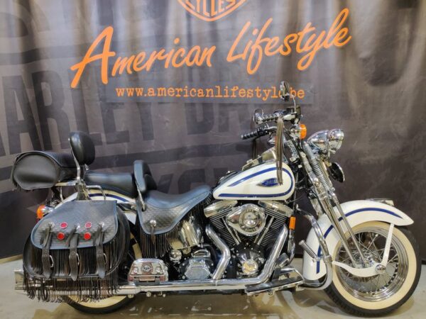 Harley Davidson Chopper Softail Heritage Springer FLSTS ()